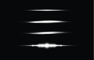 Abstract colorful lens flare lighting effects Pack Premium