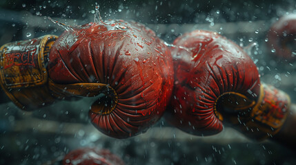 Obraz premium ボクシンググローブ