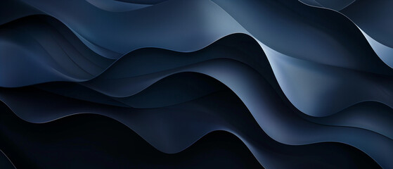 Obraz premium Navy gradient slide for a powerful corporate statement