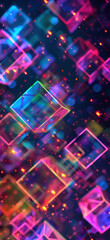 Neon Retro Arcade Background Flashing., Amazing and simple wallpaper, for mobile