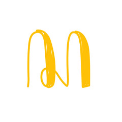 hand drawn javanese script