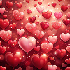 Happy valentine's day  background empty space for text