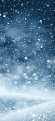 Snowy Winter Wonderland Background Scene, Amazing and simple wallpaper, for mobile