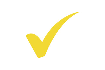 Approved Yellow check mark 