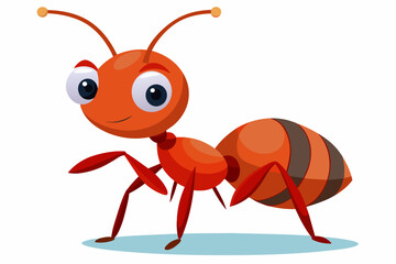 army ant vector illustration