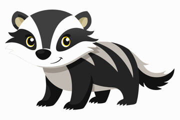 badger vector illustration