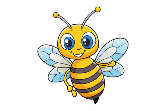 bee vector illustration