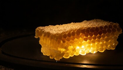honeycomb, honey, pattern,