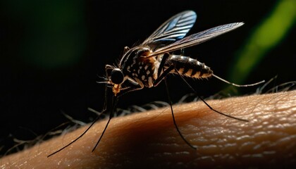 mosquito, insect, fly, nature, macro