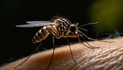 mosquito, insect, fly, nature, macro