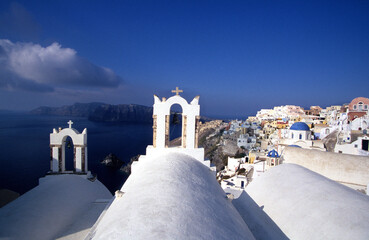 Schönheit von Santorini  - obrazy, fototapety, plakaty