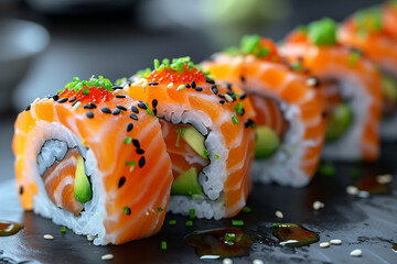 Le sushi et le maki