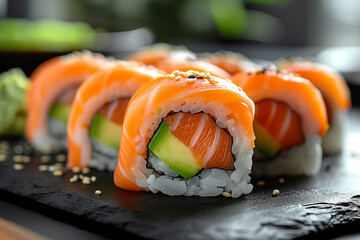 Le sushi et le maki
