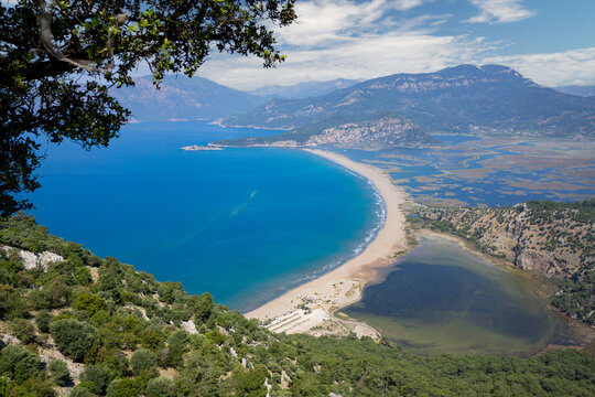 Iztuzu Beach Near Dalyan, in the Ortaca District of the Province of Mugla