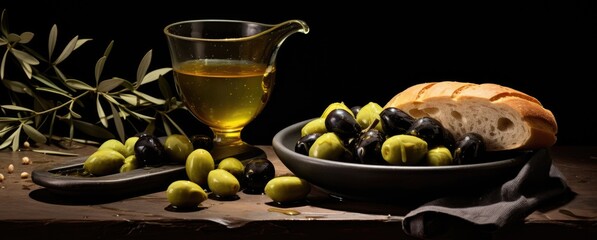 Each bite of the bread soaked in olive oil is a burst of flavor and texture.
