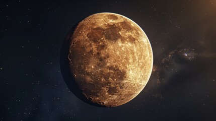 Obraz premium Planet Mercury generative ai