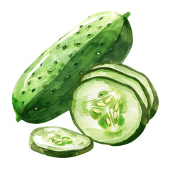 vegetable - Cucumbers have a high water content, which gives them their characteristic crunch and juiciness.