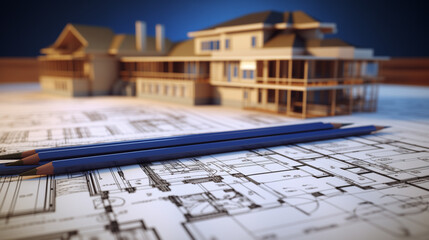 haus, plan, architektur, zuhause, bauwerk, skizze, 3d, model, modell, anlagen, bauplan, business, zeichnung, pl&auml;ne, design, computer, leitbild, kugelschreiber, papier, bleistift, 3d, auffassung, archi