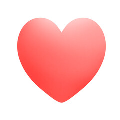 Cute red heart
