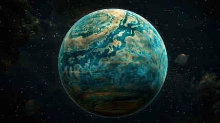 Obraz na płótnie Canvas Uranus planet generative ai