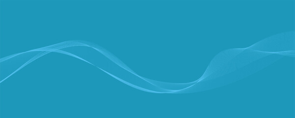 abstract blue wave background