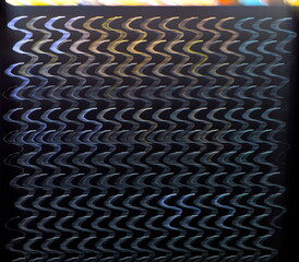 Colorful metal mesh pattern.