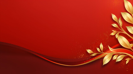 Red Chinese holiday background
