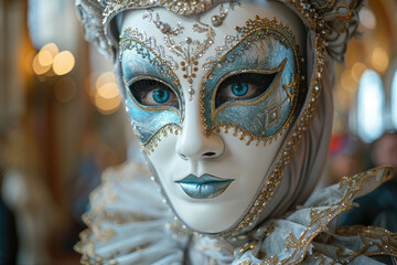 Portraying characters from medieval history at a masquerade ball