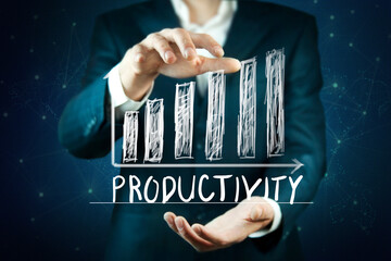 Increase productivity concept, business concept - 784723755