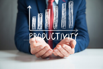 Increase productivity concept, business concept - 784723762