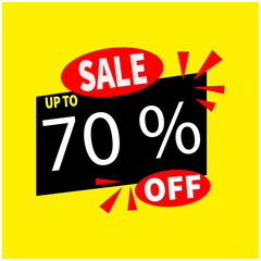 sale poster design sale up to 70% off
