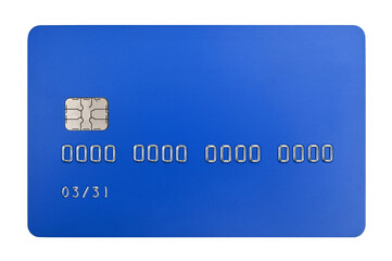 Plastic bank credit card - 784724535