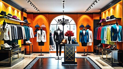 clothing store,clothes shop,Generative AI