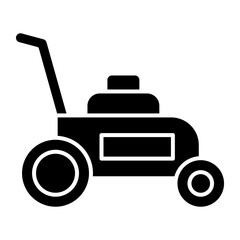 Lawnmower Icon Design