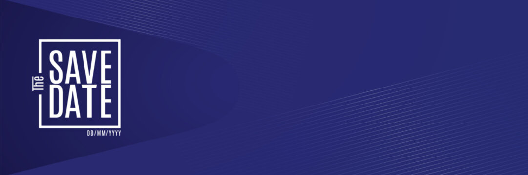 Save the date banner. Can be used for business, marketing and advertising. logo graphic design of event summit made for Technology and upcoming events.