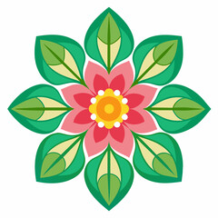 Blossoming Beauty: A Vector Illustration of Flowers