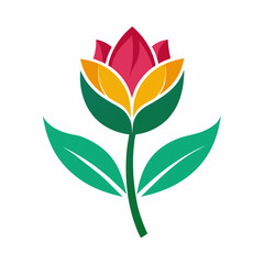 Blossoming Beauty: A Vector Illustration of Flowers