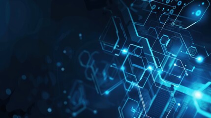Obraz premium Technology Business Background