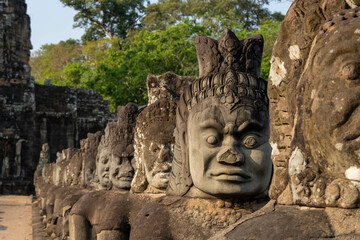 Obraz premium Gate to Angkor Tjom