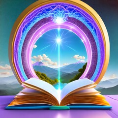 un portal m&aacute;gico que transporta a los lectores a mundos alternativos a trav&eacute;s de la lectura