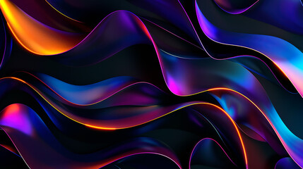 abstract background gradient color wave shape - 784738727