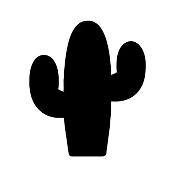 recommend clip art: Cactus icon vector graphics element silhouette sign symbol illustration on a Transparent Background