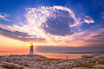 Stunning Peggy's Sunset