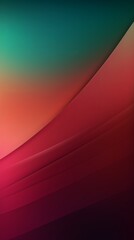 Abstract maroon and green gradient background with blur effect, northern lights
