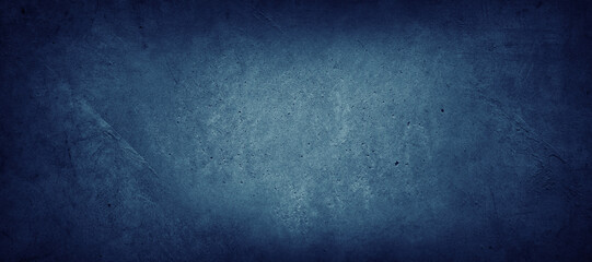 Obraz na płótnie Canvas Blue textured concrete