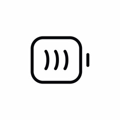 Full charge battery power icon
