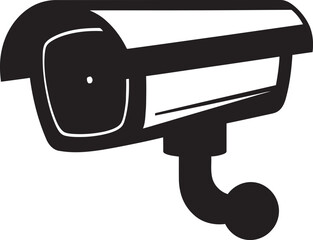 ProtectVue Surveillance Camera Symbol SecureScan Security Camera Vector Icon