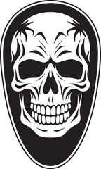 CoastalCarver Skull Beach Vector Icon ShoreSkull Shredder Surf Logo Design