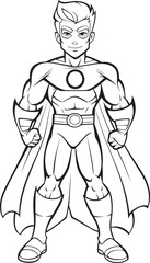 Heroic Vanguard Symbol Design for Super Badge Dynamic Defender Emblematic Superhero Symbol