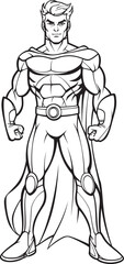 Dynamic Defender Emblematic Superhero Symbol Vigilant Icon Iconic Hero Emblem